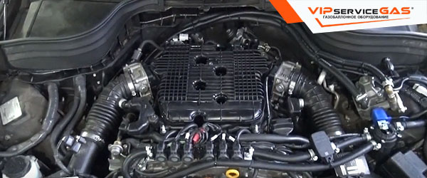 Установка гбо на Infiniti QX50