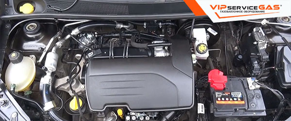 Установка газа на Renault Logan