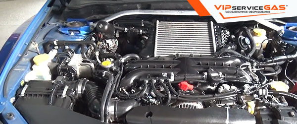 Установка гбо на Subaru Impreza STI