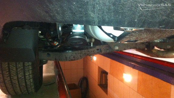 Газ на Toyota Rav 4 - 2015