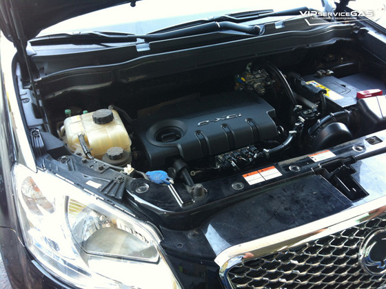 Установка гбо на Ssangyong Korando