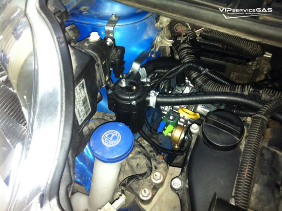 Установка гбо на Peugeot 107