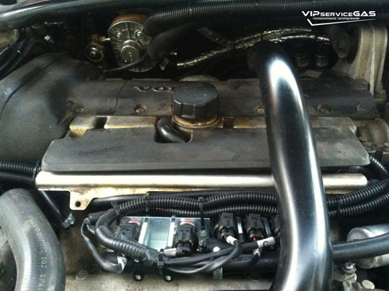 Газ на Volvo V70