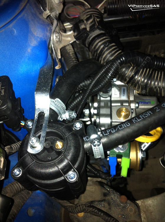 Газ на Peugeot 107