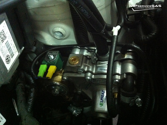 Газ на Skoda Spaceback