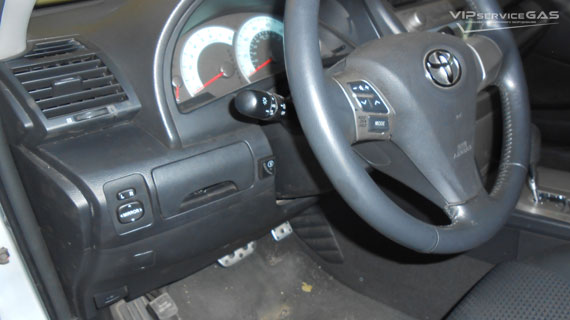 Гбо на Toyota Camry 2007