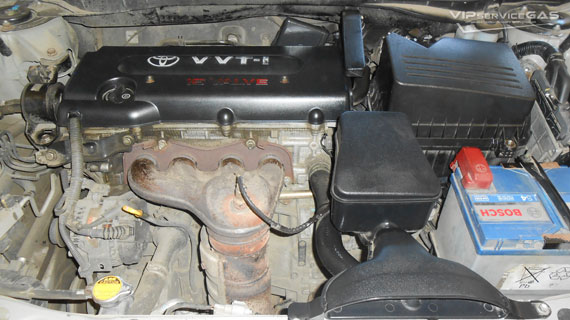 Газ на Toyota Camry 2007