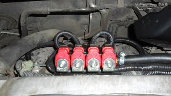 Газ на Toyota Camry 2007