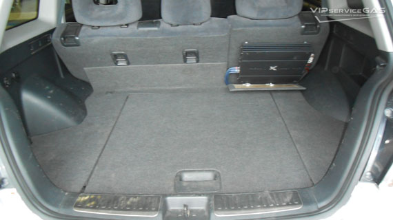 Гбо на Mitsubishi Outlander 2003