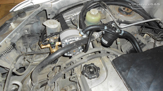 Установка гбо на Mitsubishi Outlander 2003