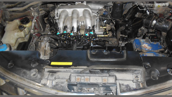Установка гбо на Nissan Murano 2003