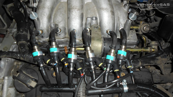 Гбо на Nissan Murano 2003