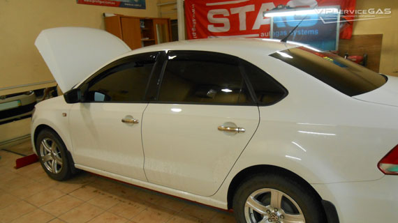 Гбо на Volkswagen Polo