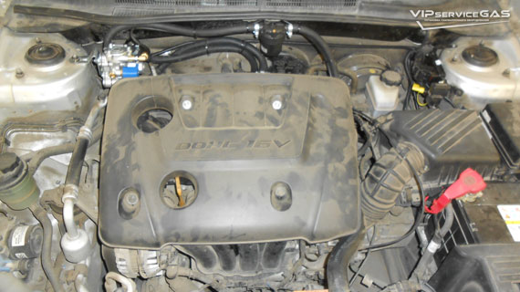 Гбо на Kia Cerato 2007