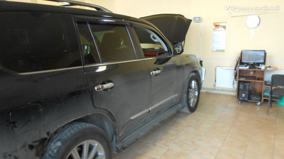 Гбо на Lexus LX 570 2012