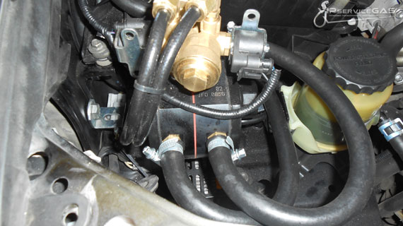 Газ на Lexus LX570