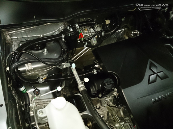 Гбо на Mitsubishi ASX 1.6