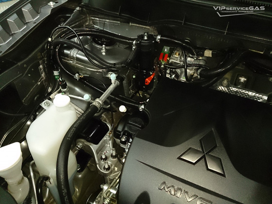 Газ на Mitsubishi ASX 1.6