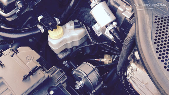 Гбо на Volkswagen Polo 1.6
