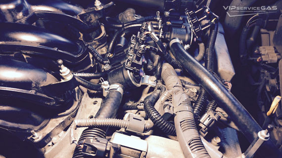 Газ на Lexus RX 350 2014