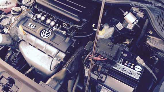 Гбо на Volkswagen Polo