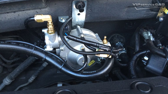 Установка гбо на Hyundai Santa Fe 2.4 2014