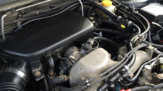 Гбо на Subaru Legacy Outback