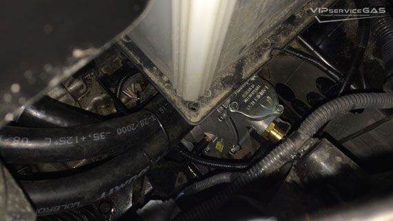 Установка гбо на Toyota Camry 2.5