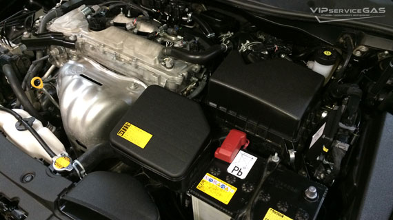Гбо на Toyota Camry 2.5 2014