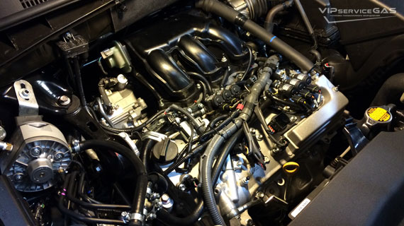 Установка гбо на Toyota Highlander 3.5