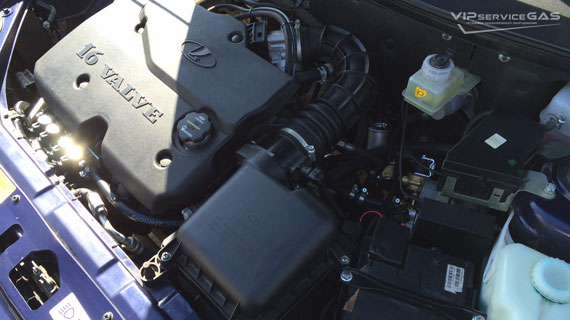 Гбо на Lada Priora 1.6