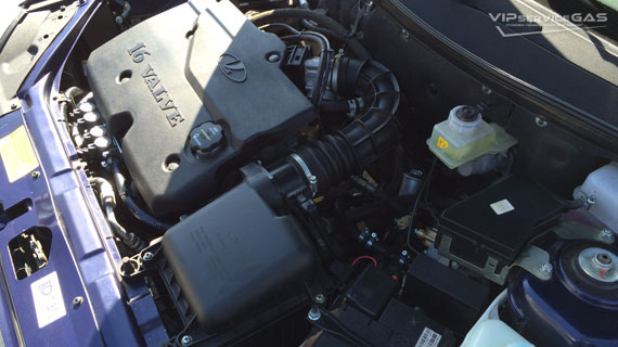 Газ на Lada Priora 1.6