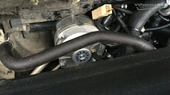 Установка гбо на Toyota Corolla - 2011