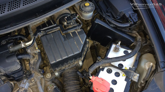 Гбо на Honda Civic 4d