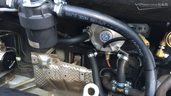 Установка гбо на Mitsubishi ASX 2.0