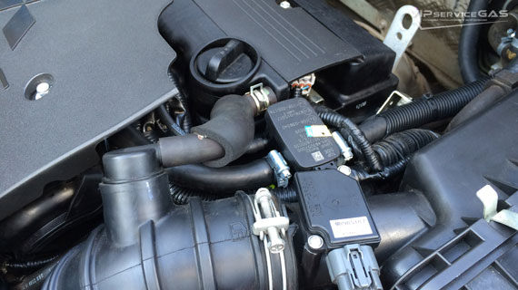 Газ на Mitsubishi ASX