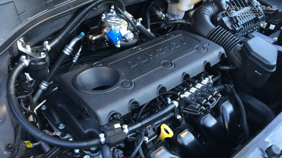 Установка гбо на Hyundai Santa Fe