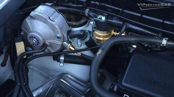 Газ на Nissan Juke 1.6