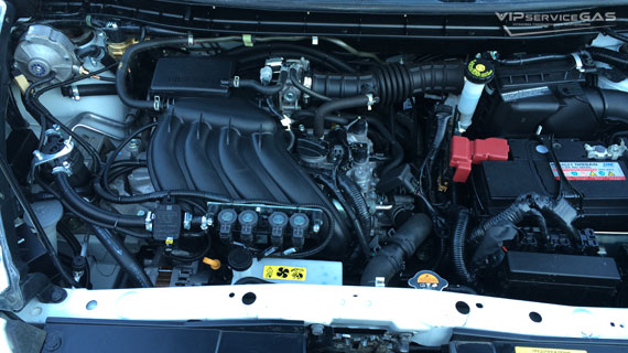 Установка гбо на Nissan Juke