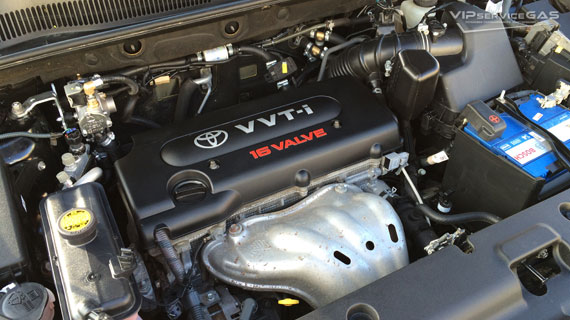 Установка гбо на Toyota RAV4 2008