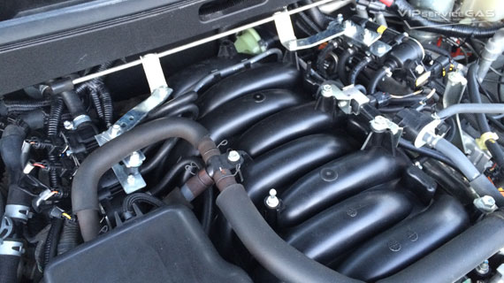 газ на Lexus LX570 V8 5.7