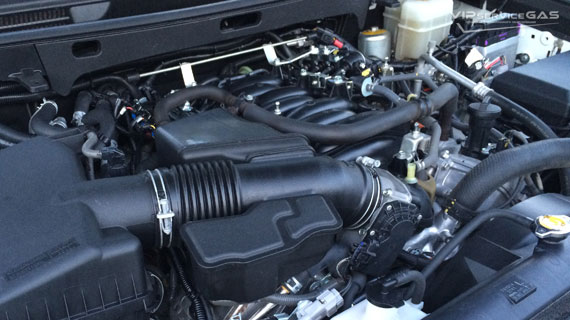 Гбо на Lexus LX570 V8 5.7