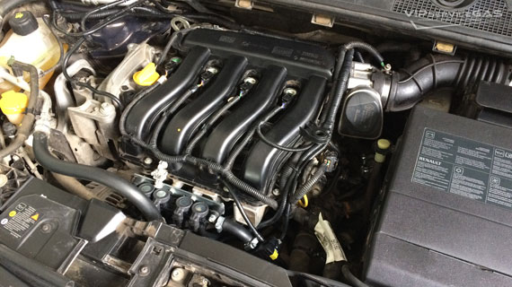 Газ на Renault Fluence