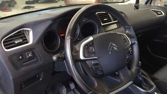 Установка гбо на Citroen C4