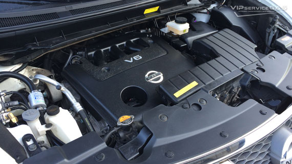 Гбо на Nissan Murano 3.5