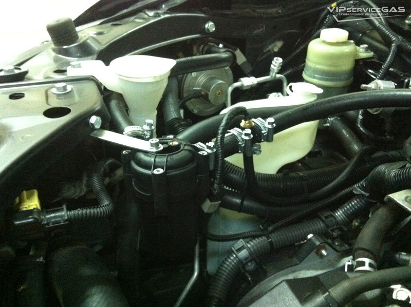 Гбо на Mitsubishi Outlander XL 3.0