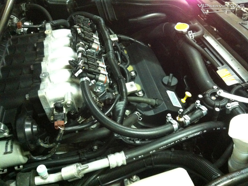 Гбо на Mitsubishi Outlander XL