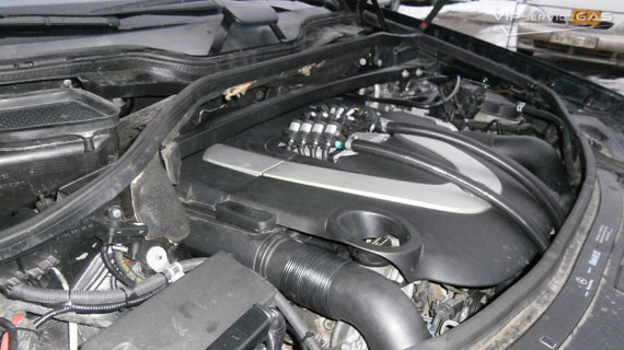 Установка гбо на Mercedes-Benz GL450