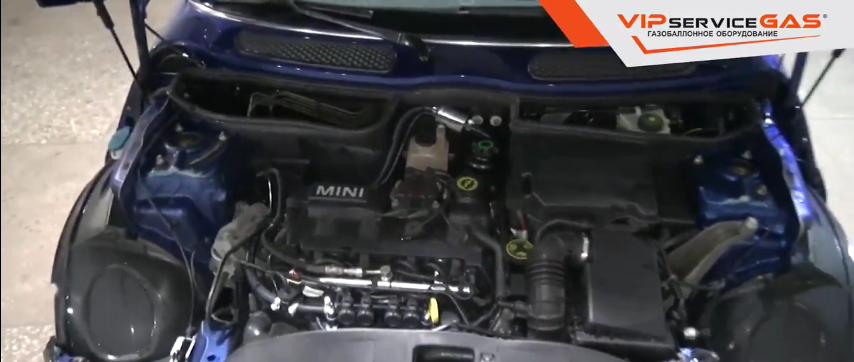 Гбо на Rover Mini Cooper 1.6