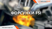 Видеообзор форсунок FSI